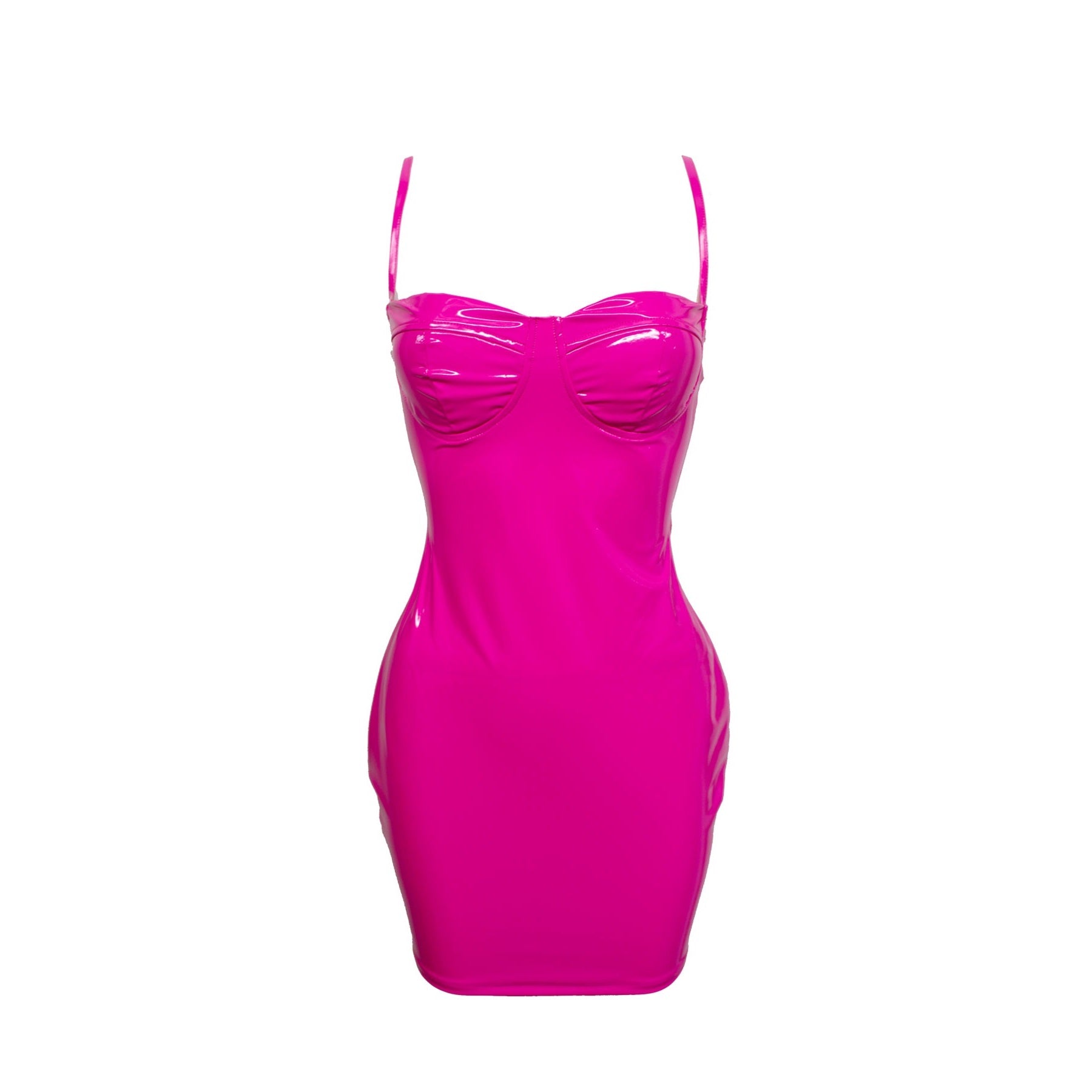 Hot Pink Mini Dress Marie B Hot Pink Mini Dress Marie B