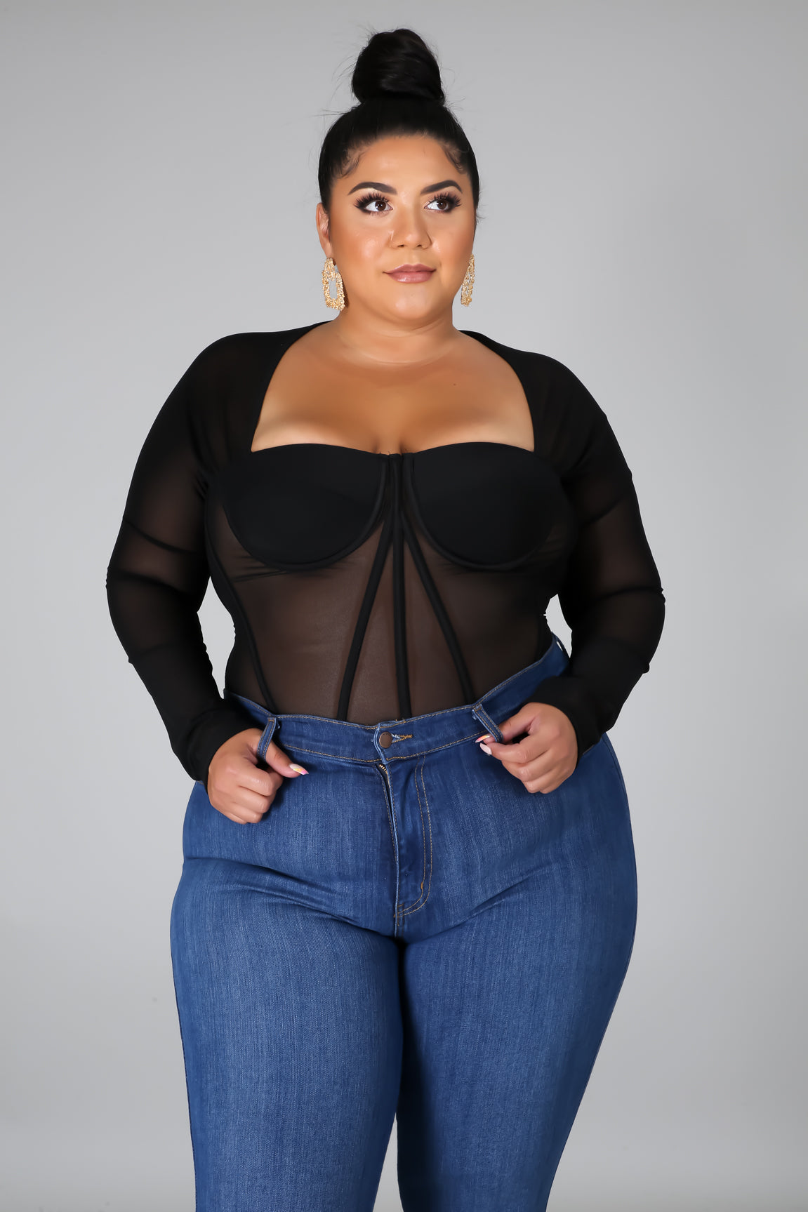 Black Corset Top